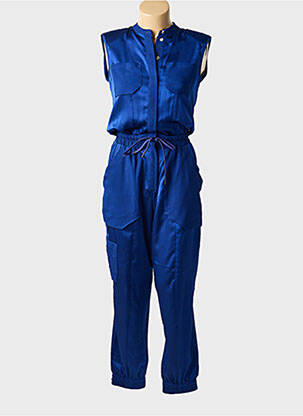 Combi-pantalon sans manche sans manche bleu HIGH femme