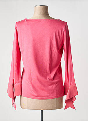 T-shirt manches longues manches longues rose LUISA CERANO femme