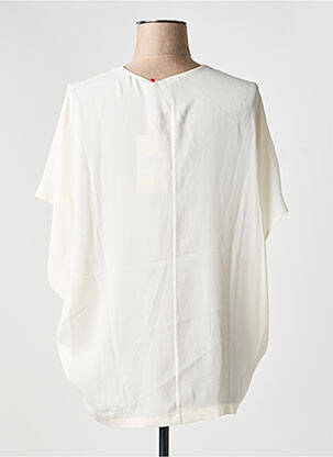 Blouse manches 3/4 manches 3/4 beige SEMICOUTURE femme