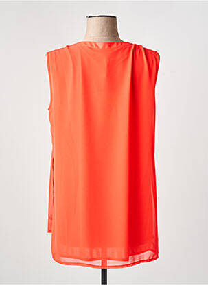 Blouse légère et transparente sans manche orange SPORTALM femme