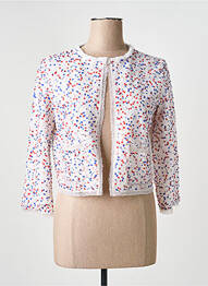 Veste chic col rond rouge PINKO femme