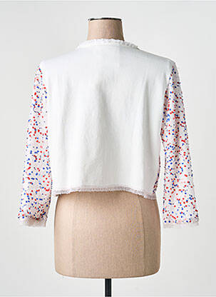 Veste chic col rond rouge PINKO femme