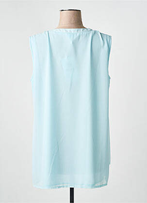 Blouse légère et transparente sans manche bleu SPORTALM femme