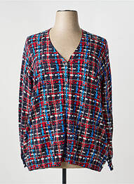 Veste casual coupe cintrée bleu PERSONA BY MARINA RINALDI femme