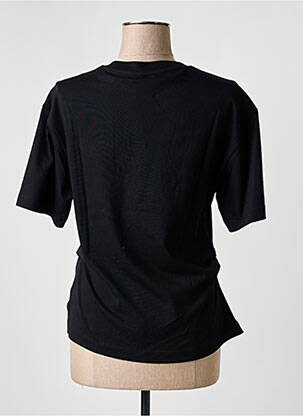 T-shirt coupe cintrée manches courtes noir CLOSED femme
