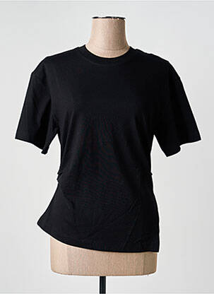T-shirt stretch manches courtes noir CLOSED femme