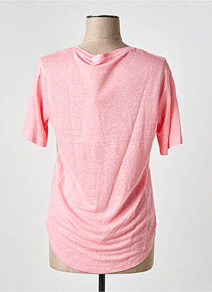 T-shirt manches 3/4 manches 3/4 rose NOTSHY femme