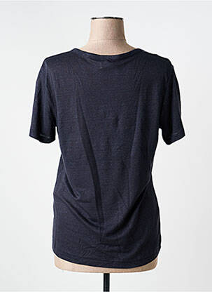 T-shirt col v manches courtes bleu CLOSED femme