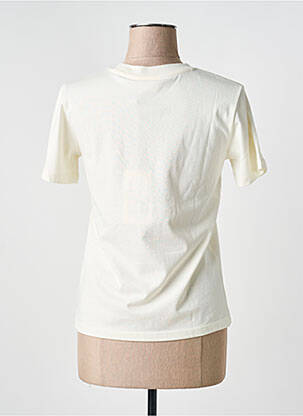 T-shirt stretch manches courtes jaune CLOSED femme