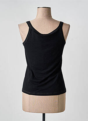 Top stretch fines bretelles noir BEATE HEYMANN femme