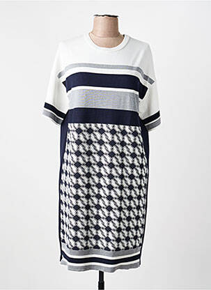 Robe courte manches courtes manches courtes noir MARC CAIN femme