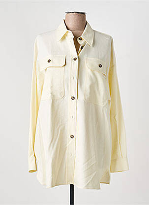 Tunique manches longues col chemisier jaune WEEKEND MAXMARA femme
