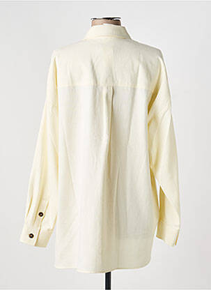 Tunique manches longues col chemisier jaune WEEKEND MAXMARA femme