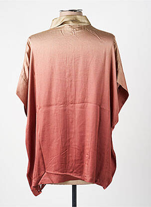 Chemisier manches courtes manches courtes rose NOTSHY femme