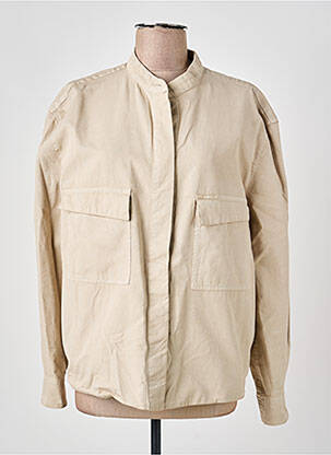 Veste casual poches beige CLOSED femme