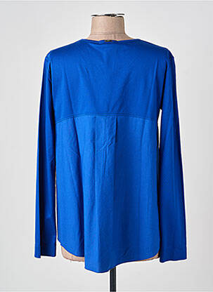 Top stretch manches longues bleu HIGH femme