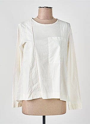 Top stretch manches longues beige HIGH femme