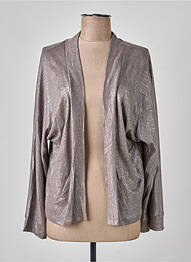 Gilet manches longues stretch gris NOTSHY femme