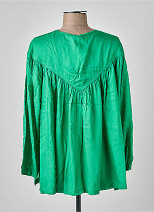 Blouse manches longues manches longues vert INDIES femme