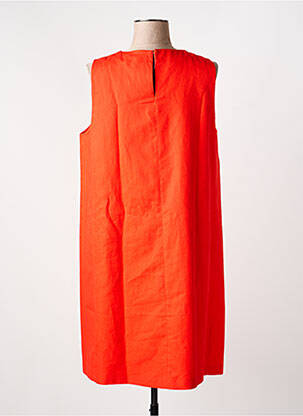 Robe mi-longue sans manche sans manche orange WEEKEND MAXMARA femme