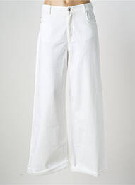 Jeans coupe large taille normale taille normale blanc WEEKEND MAXMARA femme
