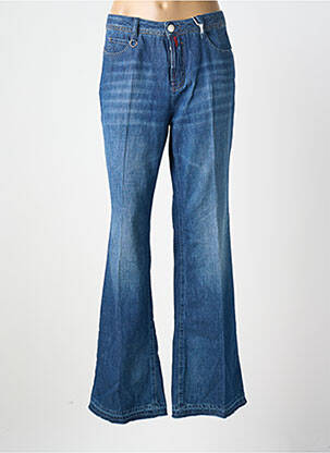 Jean coupe flare stretch taille normale bleu HIGH femme