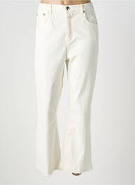 Jeans bootcut taille normale taille normale beige CLOSED femme