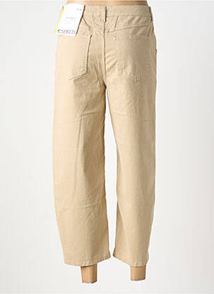 Jeans coupe droite stretch taille normale beige CLOSED femme