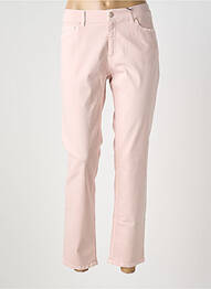 Jeans coupe slim taille normale taille normale rose RAFFAELLO ROSSI femme