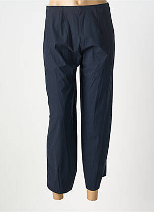 Pantalon droit stretch taille normale bleu RAFFAELLO ROSSI femme