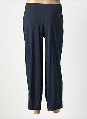 Pantalon droit stretch taille normale bleu RAFFAELLO ROSSI femme