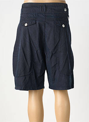 Bermuda taille élastique taille normale bleu HIGH femme