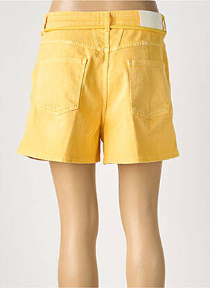 Short tissage denim taille normale jaune CLOSED femme