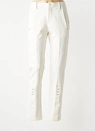 Pantalon slim poches blanc HIGH femme