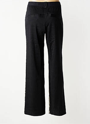 Pantalon flare taille élastique noir BEATE HEYMANN femme