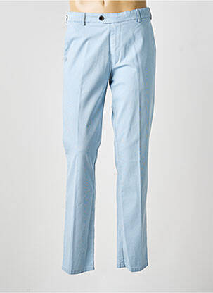 Pantalon chino bio taille normale bleu MEYER homme
