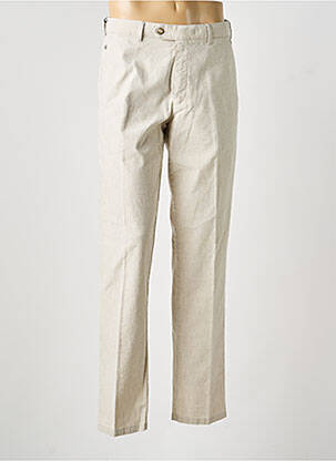Pantalon chino bio taille normale beige MEYER homme