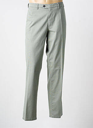 Pantalon chino stretch taille normale vert MEYER homme