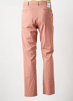 Pantalon chino bio taille normale rose MEYER homme