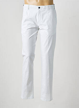 Pantalon chino stretch taille normale blanc MEYER homme