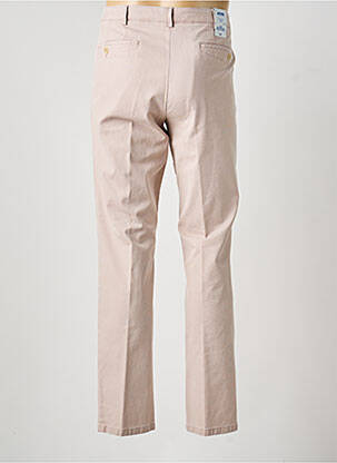 Pantalon chino tissage chiné taille normale beige MEYER homme