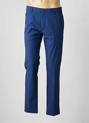 Pantalon chino stretch taille normale bleu MEYER homme