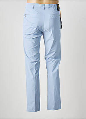 Pantalon chino tissage popeline taille normale bleu MEYER homme