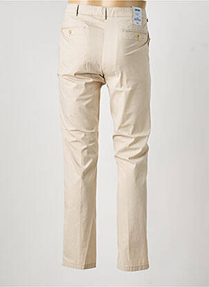 Pantalon chino stretch taille normale beige MEYER homme