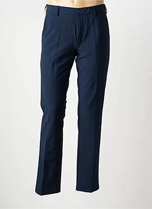 Pantalon chino stretch taille normale bleu MEYER homme