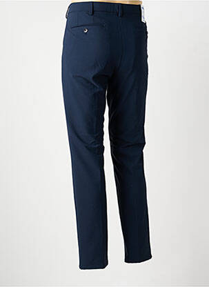 Pantalon chino stretch taille normale bleu MEYER homme