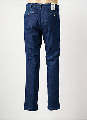 Pantalon chino stretch taille normale bleu MEYER homme