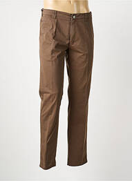 Pantalon chino bio taille normale marron MEYER homme