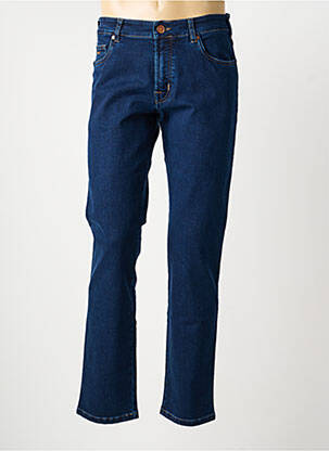Jeans coupe slim stretch taille normale bleu MMX homme