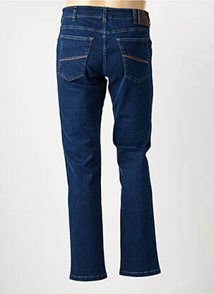 Jeans coupe slim tissage brut taille normale bleu MMX homme